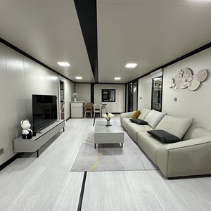 Maison préfabriquée mobile, imperméable et ignifuge, petite maison pour chantier, boutique et hébergement - Product Image 3