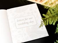 Journal de fiançailles LABON et carnet de souvenirs, planificateur de mariage pour la douche nuptiale