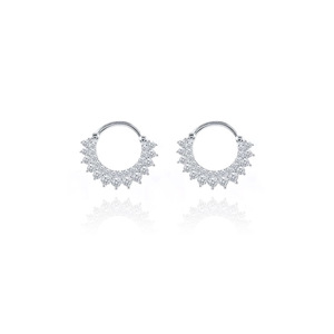 Pendientes de Oreja con Piedras de Colores para Mujer, Joyería de Moda Multicolor para Uso Diario - Product Image 6