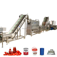Volautomatische Kleine Verwerkingsfabriek Professionele Tomatenjam Productielijn Tomatenpuree Verwerkingsmachine Prijs Om Jam Te Maken