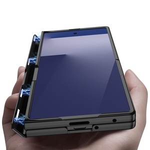 Funda protectora para teléfono GKK, funda completa a prueba <span class=keywords><strong>de</strong></span> golpes con bisagra magnética, funda para teléfono con soporte para Samsung Galaxy Z Fold <span class=keywords><strong>7</strong></span> - Product Image 2
