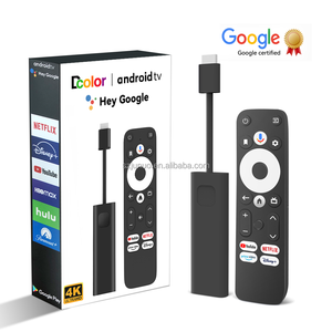 Le plus récent bâton de télévision certifié <span class=keywords><strong>Google</strong></span> Android 11 double wifi 2G/5G BT 4k ATV Amlogic S905Y4 2 Go/16 Go 5.0 bâton de télévision - Product Image 2