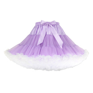 2023 New High-quality Multiple Color Options <strong>Plus</strong> <strong>Size</strong> <strong>Goth</strong> Kid Girl Skirt Short Petticoat Tulle Skirts - Product Image 2