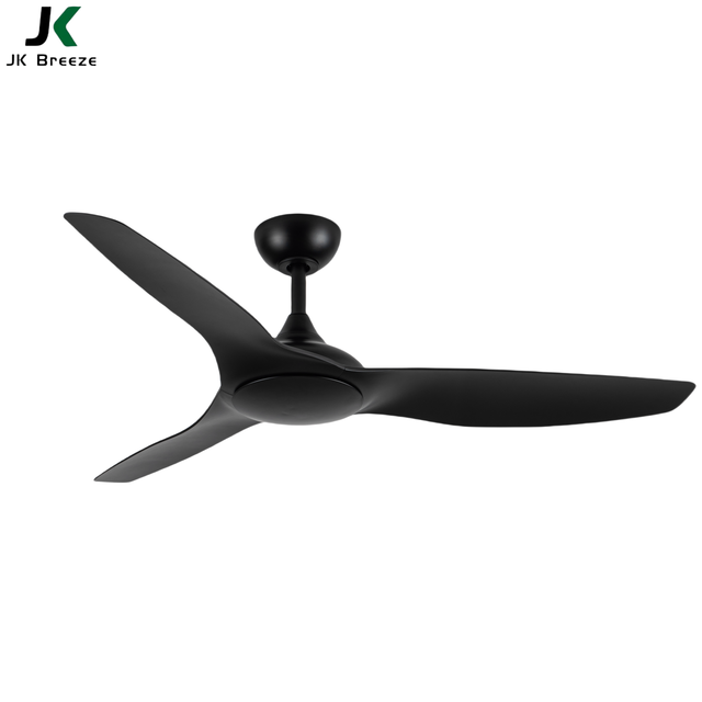 52 Inch DC Motor Ceiling Fan 3 ABS Blades Remote Control Quiet BLDC Modern Living Room Bedroom Fan Without Light