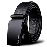 Ceali Kievr Ceinture Homme Automatique en Fer Style Minimaliste Business Longueur 120cm - Accessoire de Mode Populaire TikTok Kwai Live Stream