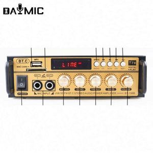 Amplificador de Audio para Auto Mini BT 5.0 en Oferta, Reproductor de Música FM, Amplificador Estéreo Portátil para Auto y Hogar - Product Image 4