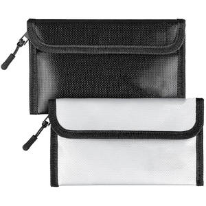 Ignifuge étanche Faraday sac Anti-piratage Signal bloqueur pochette <span class=keywords><strong>de</strong></span> rangement téléphones mobiles et porte-clés étui portefeuille - Product Image 1