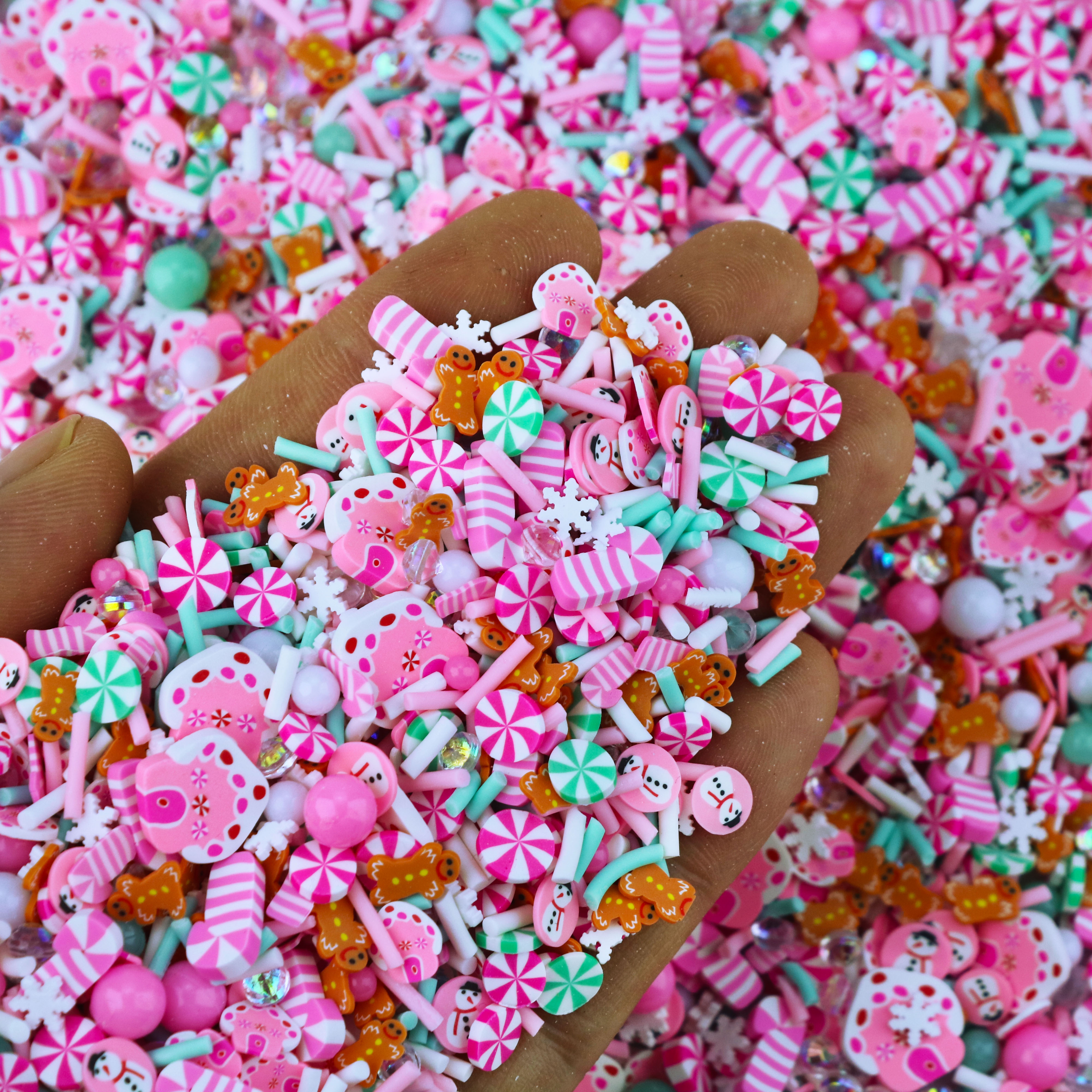 Confettini di argilla natalizia 05