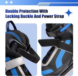 Patines de Hielo Ajustables para Niños: Patines de Hockey sobre Hielo para Niño, Niña, Principiante, Joven, Juvenil, Aptos para Exteriores y Patinaje - Product Image 3
