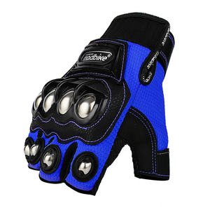 Gants de cyclisme d'extérieur demi-doigts respirants, gants de moto pour sports, moto tout-terrain, VTT, motocross, course - Product Image 6