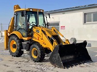 Chargeuse-pelleteuse JCB 3CX d'occasion, directement de l'usine, profondeur de creusement 5,65 m, capacité de la benne 1,1 m³, en stock