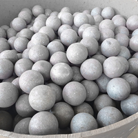 Billes de broyage en acier forgé de haute qualité 25-150 mm, matériau B2 pour l'exploitation minière de la fer et du cuivre