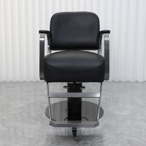 Sillón de Barbería Nórdico de Lujo, Moderno y Minimalista, Silla de Peluquería Hidráulica Profesional para Salón de Belleza de Alta Gama - Product Image 2