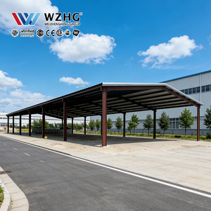 Structure en acier de 50 m de portée pour entrepôt, usine géante, fabrication sur mesure pour l'assemblage d'avions - Product Image 1