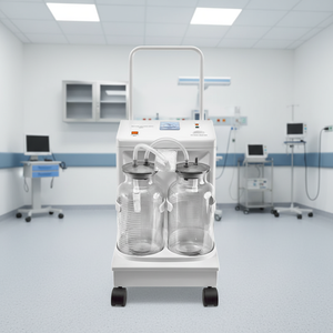 Aspirateur électrique médical de qualité hospitalière, best-seller, à haute pression négative et à haut débit, facile à déplacer - Product Image 6