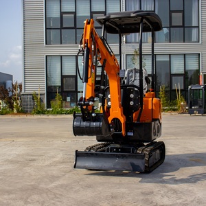 Mini-excavatrice neuve de haute qualité, 10G, 1 tonne, machine de construction, chenilles en caoutchouc, homologuée EPA et CE, à prix avantageux. - Product Image 2