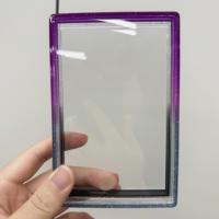 Protection antichoc pour cartes gradées BGS avec plaque arrière transparente en TPU à dégradé de couleurs et paillettes