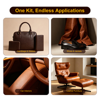 Kit de Nettoyage et d'Entretien du Cuir Premium - Formule Écologique Sans Alcool pour Canapés, Sacs, Chaussures et Plus Encore