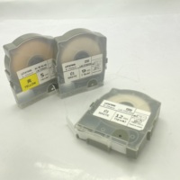 Papier d'étiquettes adhésives pour imprimante d'étiquettes MAX applicable LM-550E autocollants d'étiquettes pour imprimante de câbles de marque MAX