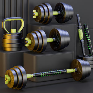 PINJIAN-Equipo de fitness para levantar pesas libres, ejercicio de cemento, pesas rusas, mancuerna <span class=keywords><strong>ajustable</strong></span> - Product Image 4