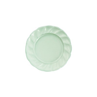 Miniature de maison de poupée DIY : Accessoire de photographie de scène, mini assiette à gâteau en métal avec couteau, fourchette et cuillère