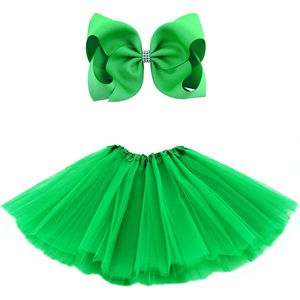 Ensemble jupe tutu en tulle pour filles avec barrette à cheveux, nouveau modèle 2026, costume de fête mignon pour filles, robe de fête, tenue décontractée quotidienne - Product Image 5