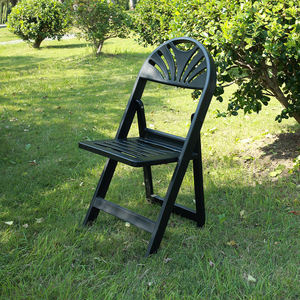 Silla plegable al por mayor de alta calidad para exteriores, sillas de jardín de plástico para eventos de boda, silla plegable de resina blanca - Product Image 6