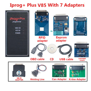 IPROG+ Plus 777 ชุดอะแดปเตอร์และหัววัดครบชุด, เครื่องโปรแกรม ECU รถยนต์ 3in1 สำหรับ IMMO, ไมล์, และถุงลมนิรภัย - Product Image 4