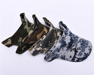 Tùy Chỉnh Chất Lượng Cao Màu Đỏ Bông Twill Có Thể Điều Chỉnh Ngoài Trời Mặt Trời <span class=keywords><strong>Visor</strong></span> <span class=keywords><strong>Hat</strong></span> Với 3D Thêu - Product Image 2