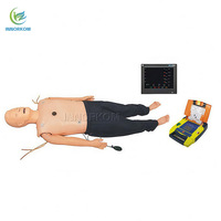 Maniquí de Entrenamiento Médico ACLS para RCP, Primeros Auxilios, Soporte para DEA, Entrenamiento de Presión Arterial e Intubación de Vías Respiratorias