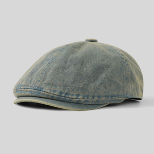 Casquette de vélo tendance unisexe homme femme, béret <span class=keywords><strong>vintage</strong></span> d'extérieur, chapeau de cowboy - Product Image 4