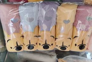 Uying-toalla bordada de microfibra para el hogar, toalla de mano con logotipo personalizado, tamaño y peso coral - Product Image 3