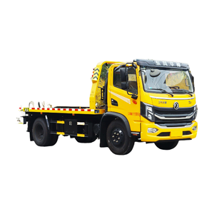 Camion de dépannage à plateau plat manuel Dongfeng 4X2 5 tonnes 6 tonnes, neuf, diesel, norme EURO 6, pour le sauvetage routier d'urgence - Product Image 1