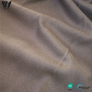 Высококачественная фактурная однотонная портьерная ткань — светло-коричневый светонепроницаемый материал для гостиной - Product Image 2