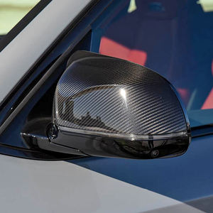 Чехлы для зеркал GX для BMW X серии <span class=keywords><strong>X3</strong></span> X 4X5X6X7 G01 G02 G05 G06 G07, зеркальные колпачки из углеродного волокна, сменные 4 шт., комплект 2020 + - Product Image 5