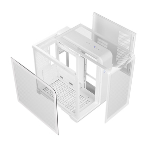 Lovingcool Ordinateur <span class=keywords><strong>Gamer</strong></span> Rgb Boîtier <span class=keywords><strong>PC</strong></span> Accessoires Gabinete Mid Tower Boîtier de jeu <span class=keywords><strong>Atx</strong></span> avec verre trempé triple face - Product Image 6