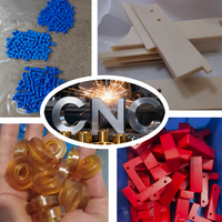 Fabricant de composants en plastique usinés par CNC, POM, Nylon, PEEK, PC, PTFE, UHMW, HDPE, service d'usinage CNC sur mesure