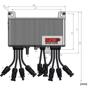 NEP EU Warehouse BDS-1000 1000W Solar Panel Energy System DC/DC to Micro <strong>Inverter</strong> with Transformer Coupling IP67 Protection - Product Image 2