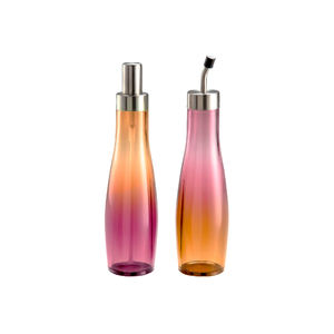Cruet de vinaigre de cruet d'huile en plastique rose coloré - Product Image 1