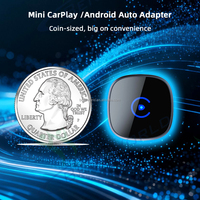 Adaptateur sans fil OEM pour voiture, convertit le CarPlay et l'Android Auto filaires en sans fil, dongle USB 2 en 1, approvisionnement en gros OEM