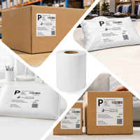 Étiquettes thermiques pour colis d'expédition 4x4, 100x100, impression directe, étiquettes d'emballage thermiques