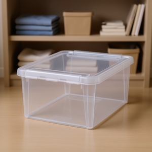 Boîte de rangement SmartStore Home Storage Box 15L avec couvercle pour organiser les articles ménagers - Product Image 3