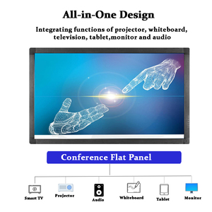 70 inch kỹ thuật số bảng tương tác lớp học màn hình cảm ứng phẳng bảng tương tác bảng thông minh - Product Image 3