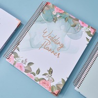 Carnets de notes à reliure à spirale avec impression personnalisable Agenda Agenda Wedding Planner