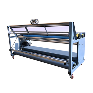 מכונת גלגול בדים פשוטה WH-11A, מכונת ליפוף בדים, מכונת גלגול בדים אוטומטית עם יישור קצה - Product Image 5