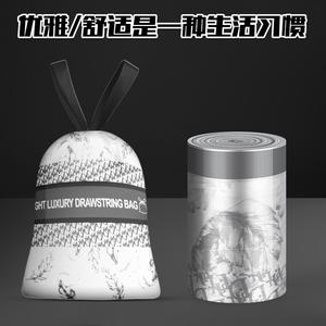 Bolsas de basura impresas con cordón para cocinas domésticas, gran capacidad, gruesas, a prueba de fugas, resistentes a altas temperaturas, grandes - Product Image 4