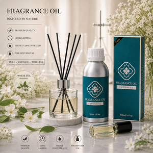 Olio Profumato al Tè Bianco per Diffusori, Aroma a Lunga Durata per Hotel e Casa, Vendita all'Ingrosso - Product Image 1