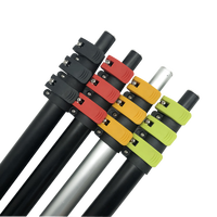 Perche télescopique polyvalente en aluminium personnalisée avec Flip Lock Pro