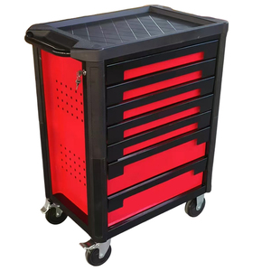 7 Drawers Heavy Duty Warehouse Garage Repair Shop <strong>Keyed</strong> <strong>Locking</strong> System Removable Tool Trolley Rolling Tool <strong>Cabinet</strong> With Wheels - Product Image 3