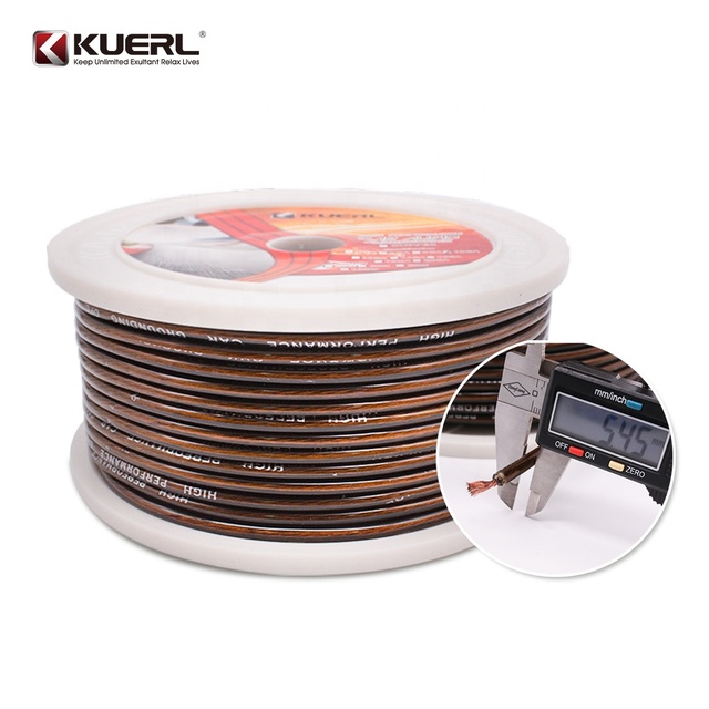 Manufacturers Supply High Quality Car Stereo Power Cable CCA Conductor PVC Insulated Car Audio Power Cable